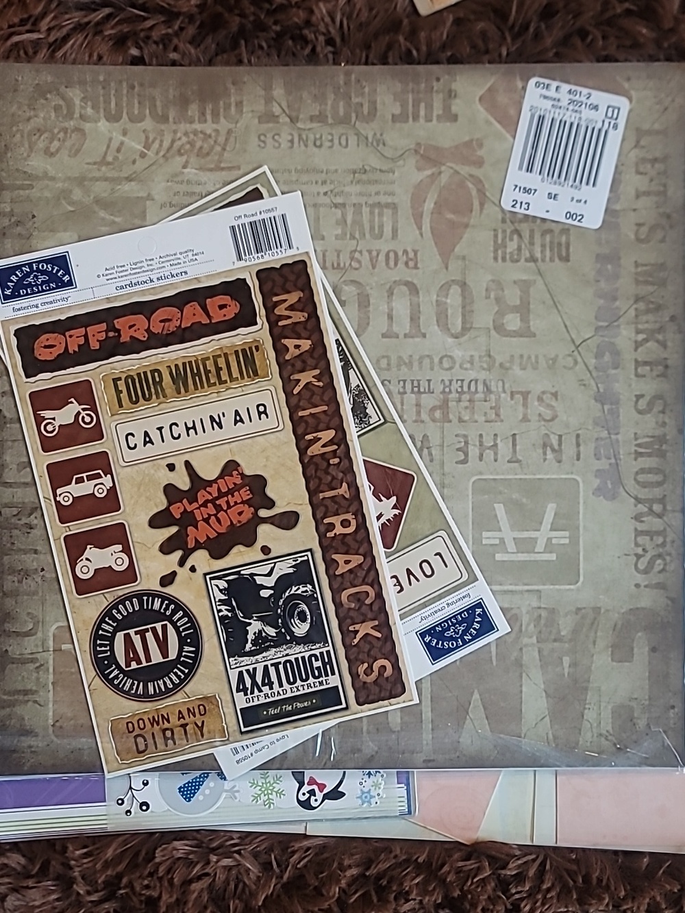 Creative Memories Scrapbooking Paper/sticker Sets - Picture 7 of 9